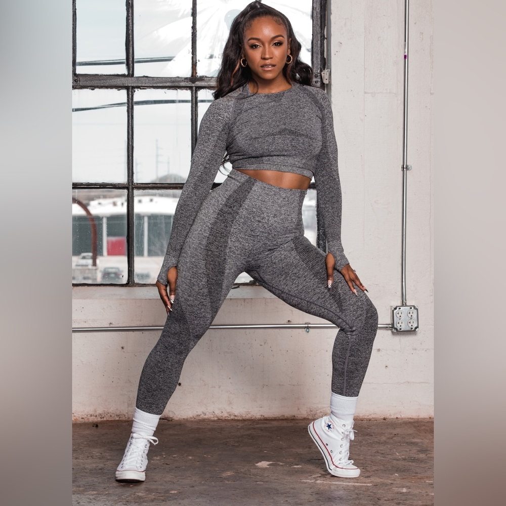 Charcoal Women's Leggings Set